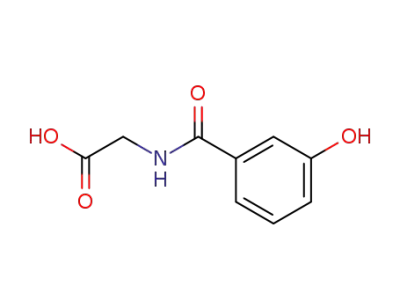 (3-hydroxybenzamido)acetic acid
