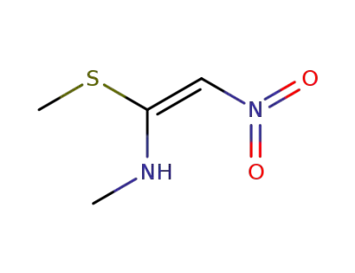 (E-)-N-methyl-1-(methylthio)-2-nitroethanamine