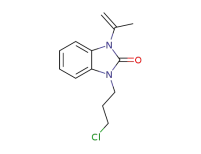 1-(3-chloropropyl)-1,3-dihydro-3-(1-methylethenyl)-2H-benzimidazol-2-one