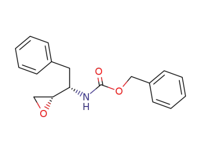 N-benzyloxycarbonyl-3(S)-amino-1,2(S)epoxy-4-phenylbutane