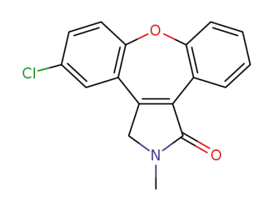 5-chloro-2-methyl-2,3-dihydro-1H-dibenzo[2,3:6,7]oxepino [4,5-c]pyrrole-1-one