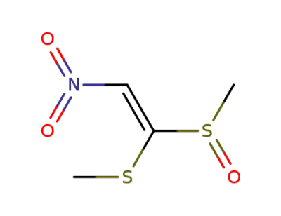 1-(n-methylsulfinyl)-1-(n-methylthio)-2-nitroethene